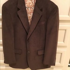 🌷ALAN FLUSSER  BROWN SPORT COAT SIZE 42R